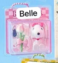 Cp 1 Snoopy PINK ME Series Mini Hanging Card 0311
