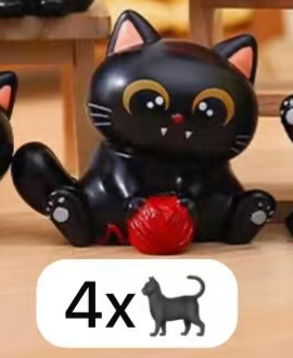 Cp 2 Black Meow Meow Cat Theater 0315