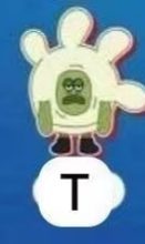 CP2 Bikini bottom one day trip (KEYCHAIN/MAGNET) 0327