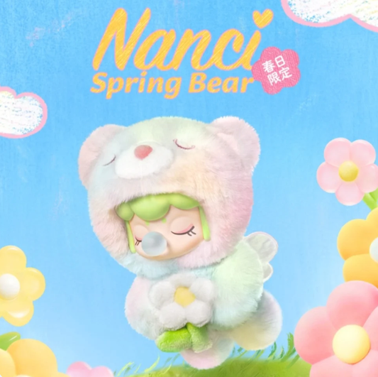 Nanci Spring Bear Plush Series Hanging Card Dolls(preorder)