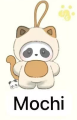 CP2 Panda roll The Zoo In Hands Plush 0412