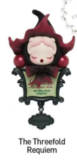 CP1 SKULLPANDA Petals in Four Acts Magnet 0502