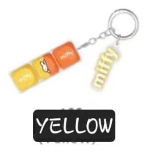 CP1  Miffy keychain 0618
