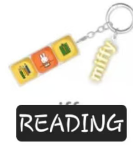 CP1  Miffy keychain 0618