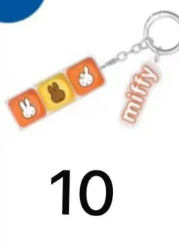 CP2 Miffy keychain 0618
