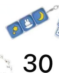 CP2 Miffy keychain 0618