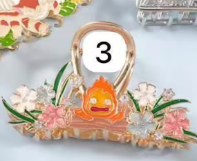 CP 1  Miyazaki Hayao hair clip 0705