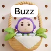 CP 1 Toy Story Flower Basket Magnet 0710