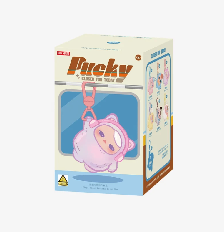 POP MART Pucky Close For Today Plush Series toy surprise box Dolls