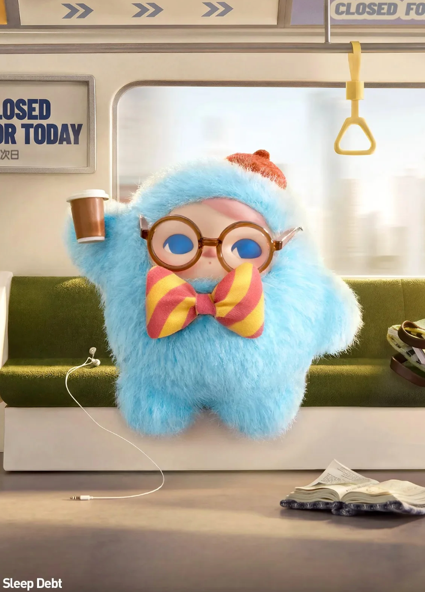 POP MART Pucky Close For Today Plush Series toy surprise box Dolls