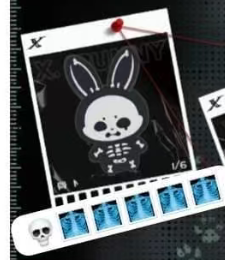 Cp 2 X-RAY PALS luminous plush 1006