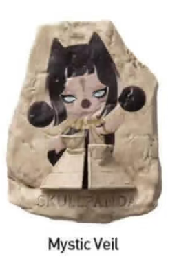 CP 4 SKULLPANDA WHERE TIME DWELLS Magnet 1011