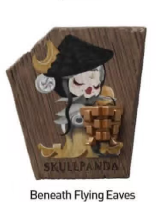 CP 4 SKULLPANDA WHERE TIME DWELLS Magnet 1011