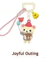 Cp 1  Rilakkuma Always With Rilakkuma Keychain 1013