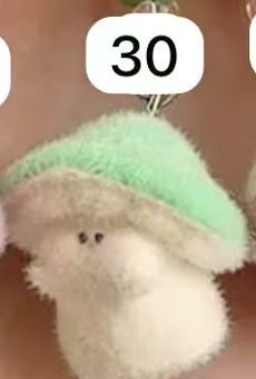 CP8 Mushroom Keychain 1015