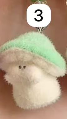 CP4 Mushroom Keychain 1015