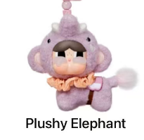 CP1 Crybaby Round n Round Plush 1023