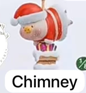 CP3 Lulu pig the winter celebration figure 1028