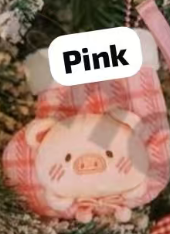 CP1  LULU pig winter celebration plush 1029