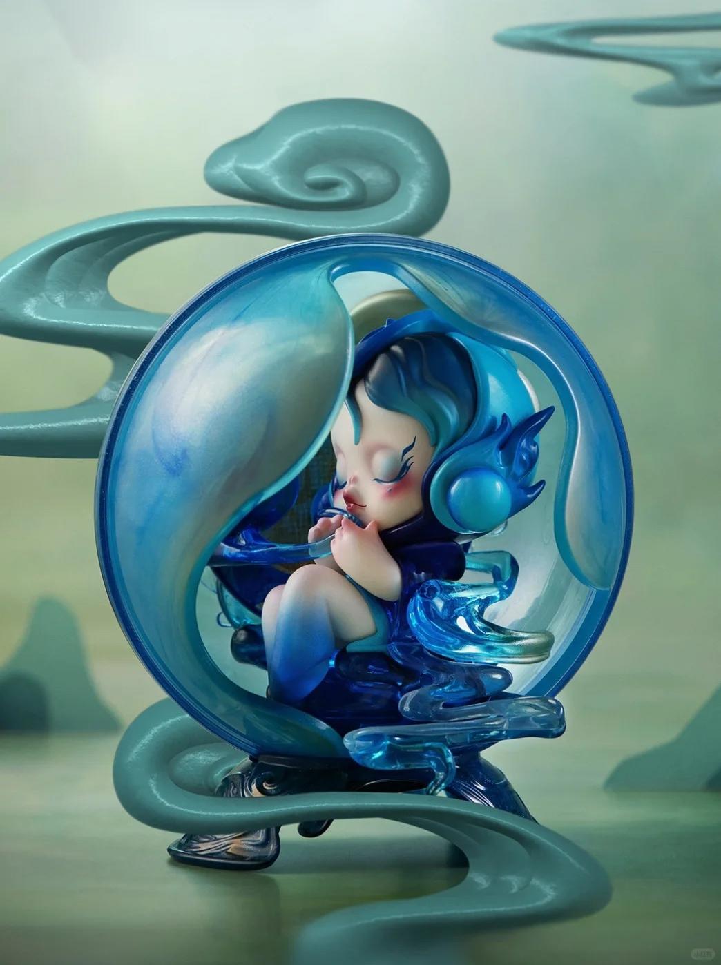 SKULLPANDA the mirage series figures