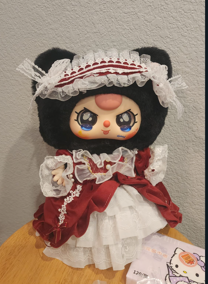 Clothes for bb3 labubu Macaron Baby Three 400%/Mini Lovely