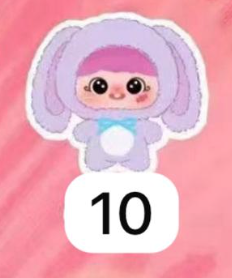 1 cp YAYA One Year Old Plush toy doll 0726