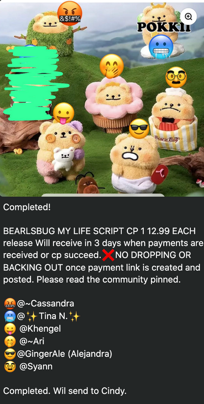 cp 1 BEARLSBUG MY LIFE SCRIPT 0731