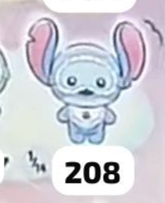 cp 3 DISNEY PLUSH KEYCHAINS 0731