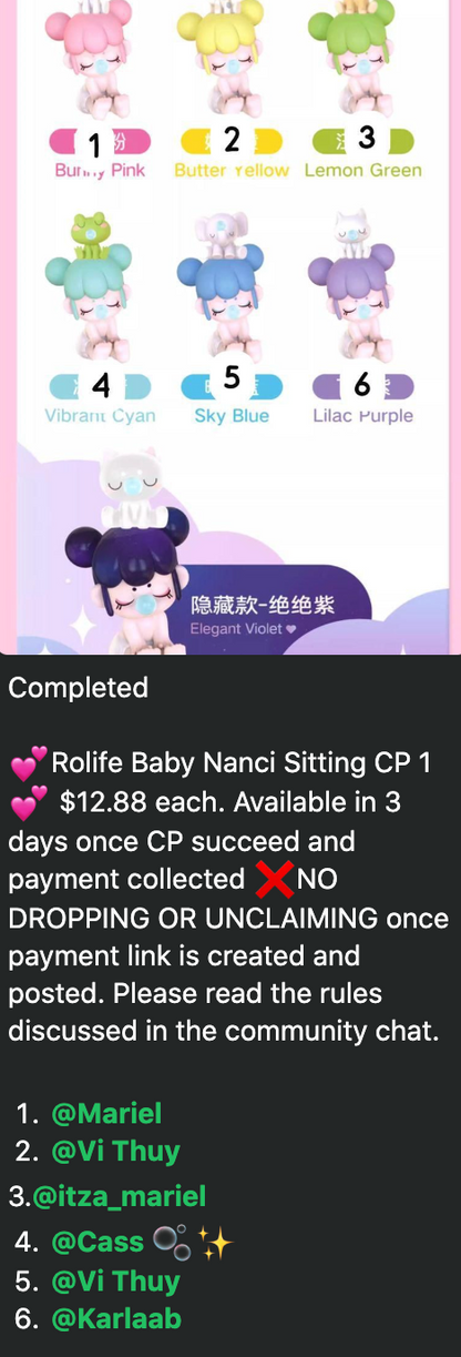 cp 1 Rolife Baby Nanci Sitting 0803