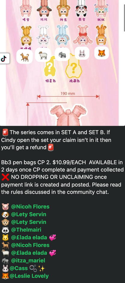 cp2 Bb3 pen bags 0819