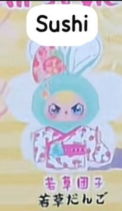 cp 2 BB3 Japan exclusive macaron bunny  0819