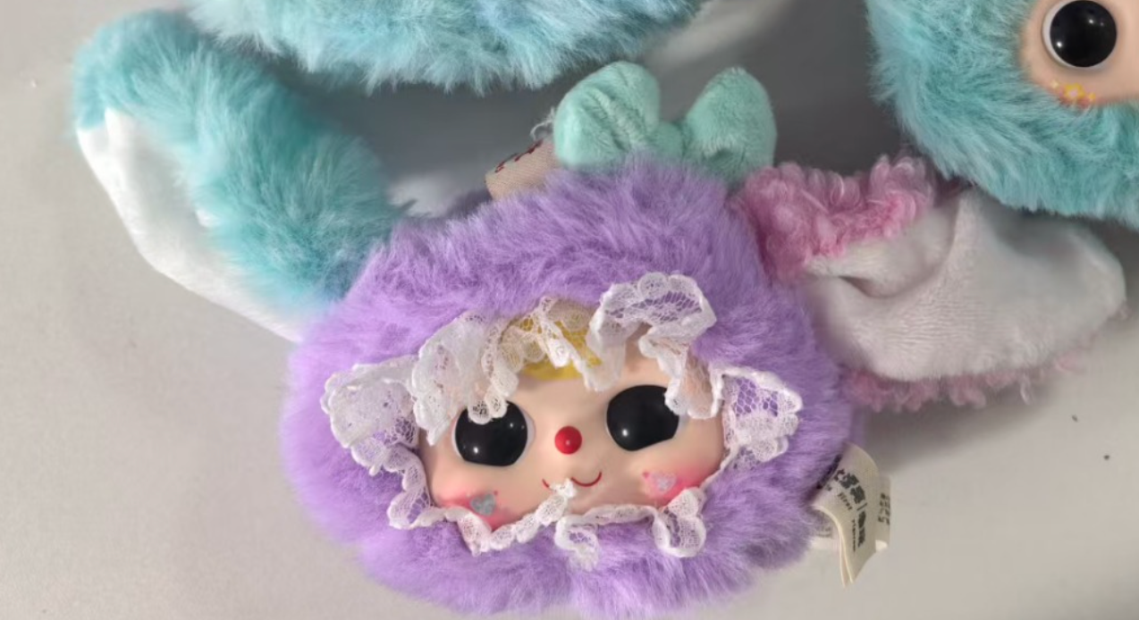 Baby Three Storage Pouches Plush Series toy surprise box Dolls