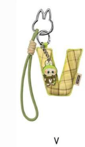 cp 1 labubu The Monsters Pin for Love  N-& keychain 0902