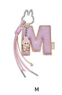 cp 2 labubu letter A-? keychain 0902