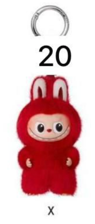 cp 10 Labubu Pin for Love N- & 0921