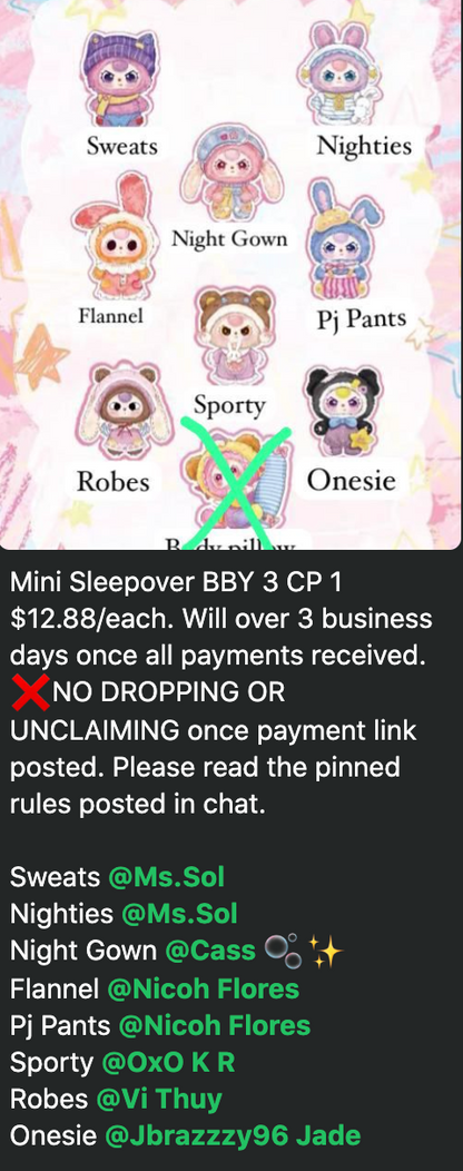 cp 1 Mini Sleepover 0927