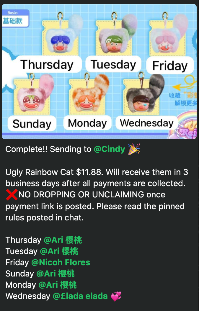 cp 1 Ugly Rainbow Cat 1009