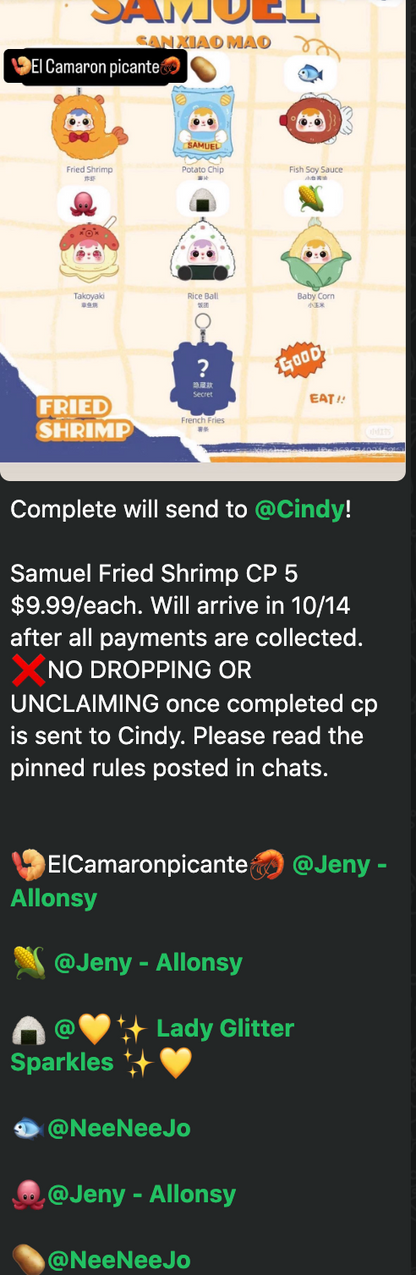 cp 5 Samuel Fried Shrimp 1015
