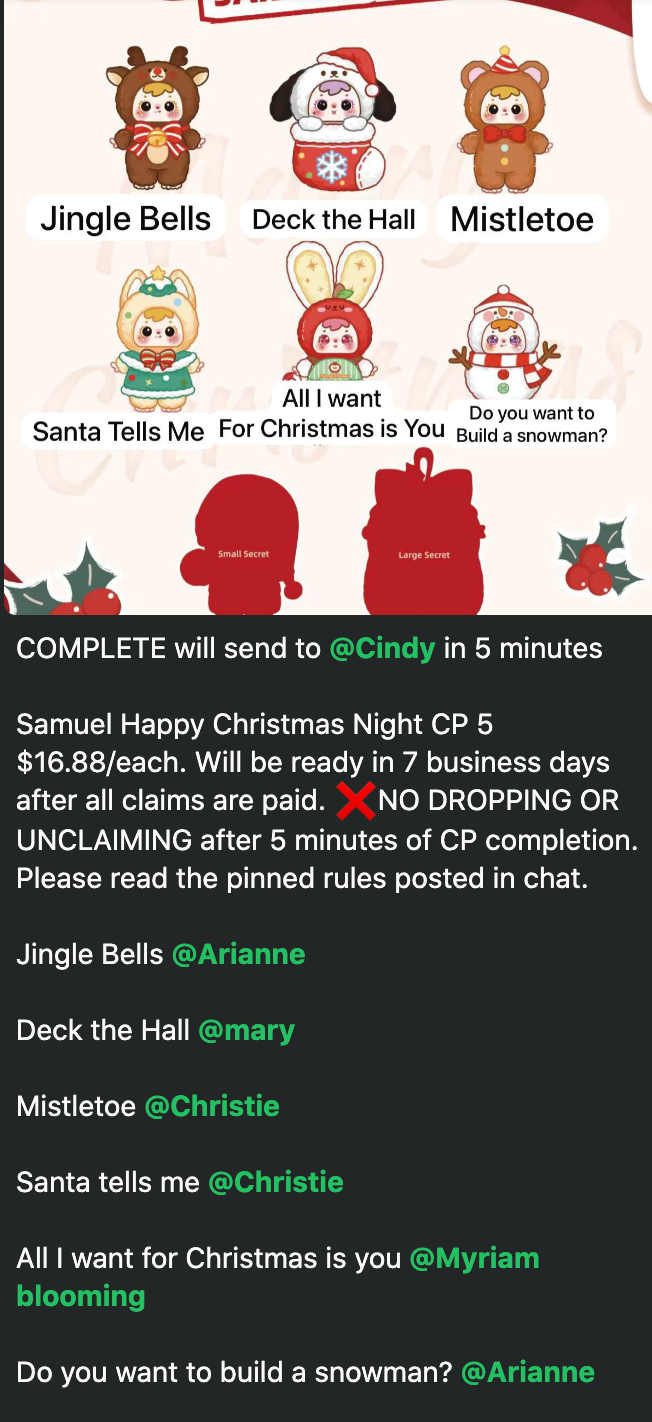 cp 5 Samuel Happy Christmas Night 1016