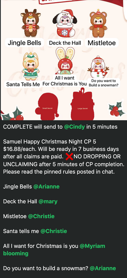 cp 5 Samuel Happy Christmas Night 1016