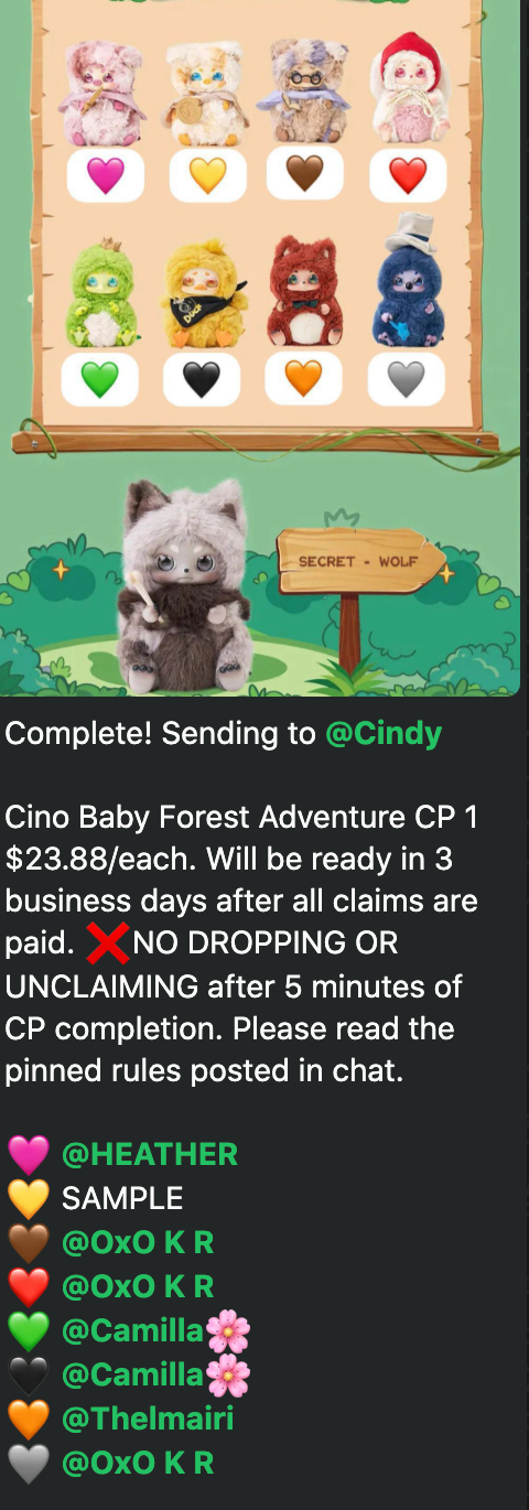 cp 1 Cino Baby Forest Adventure 1018