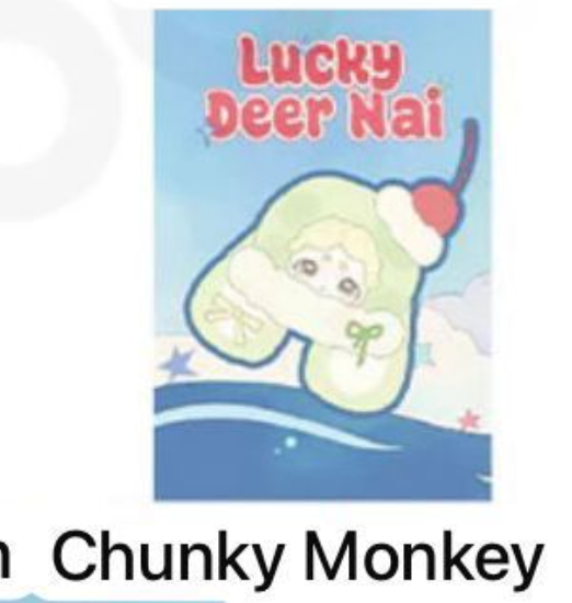 cp 2 Lucky Deer Nai Fluffy Ice 1019