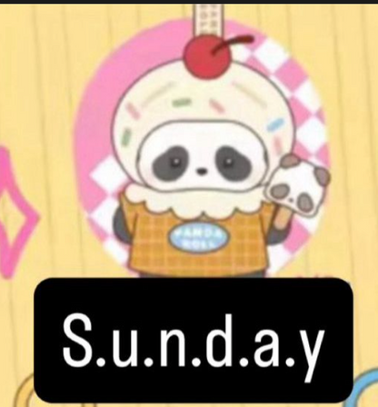 cp 1 Panda Roll happy weekend 1112