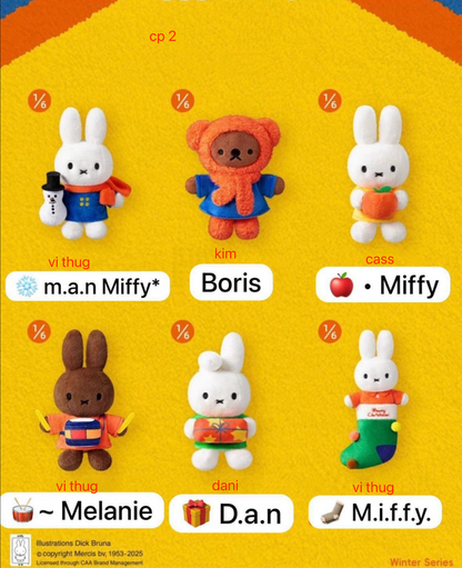 cp 2 Miffy Winter Series 1112