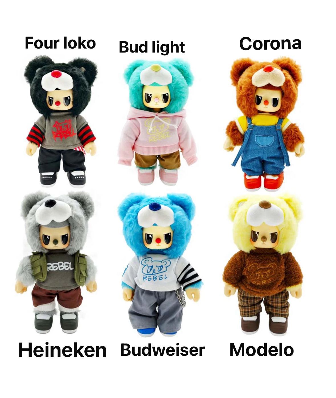 cp 1 Rebel Bear Moveable Street Series 1221