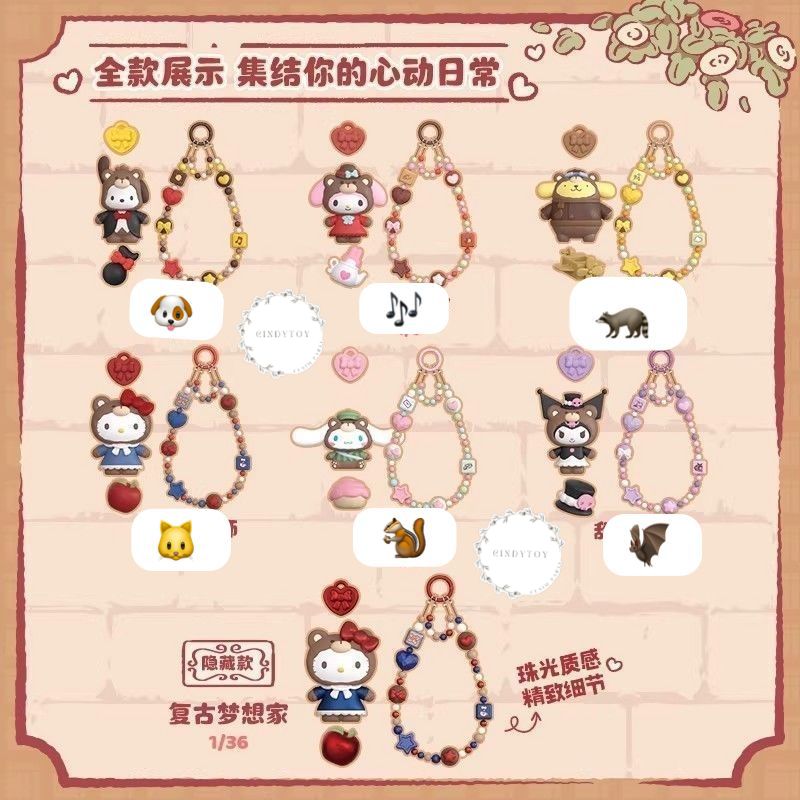 cp 1 Sanrio Vintage Bear Charm (DIY)  0222