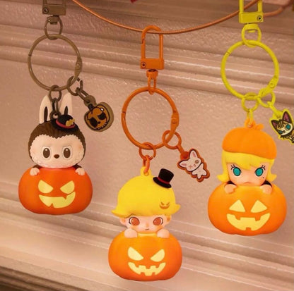 pop mart halloween pumpkin pendant