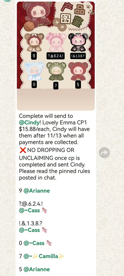 CP1  Lovely Emma  11.11