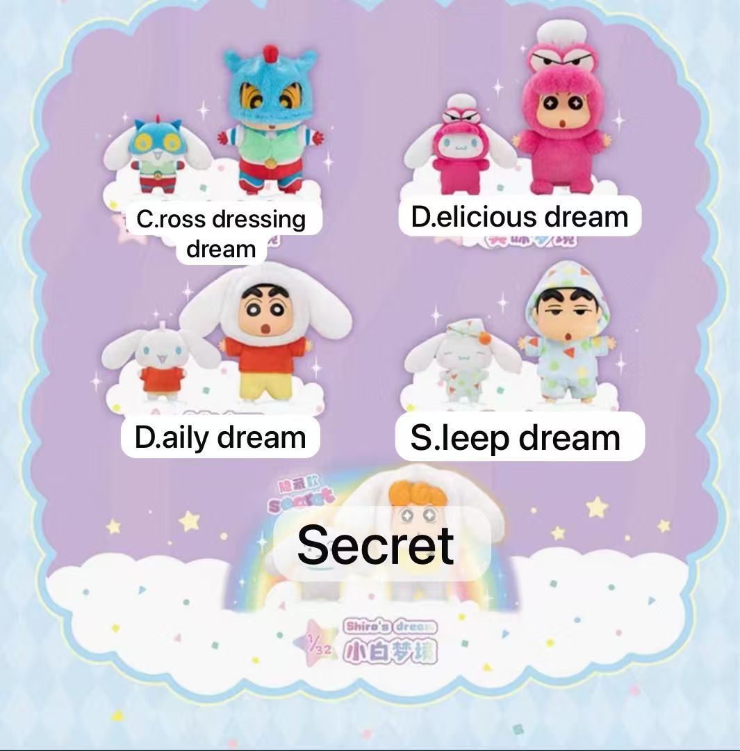 cp1 Cinnamoroll X Crayon Shinchan Amusement Dreamland 12.4
