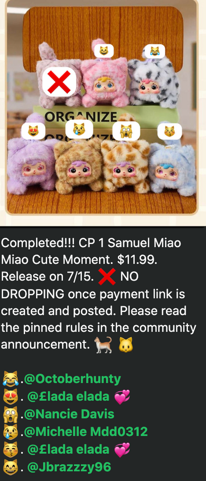 cp1 Samuel Miao Miao Cute Moment 0708
